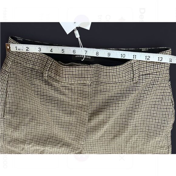 REVOLVE LYRA TROUSER - MINI HOUNDSTOOTH - 38 NWT - Picture 8 of 11